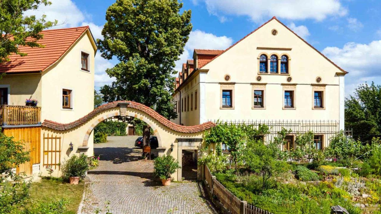 Landhotel Gut Wildberg Meißen Dış mekan fotoğraf